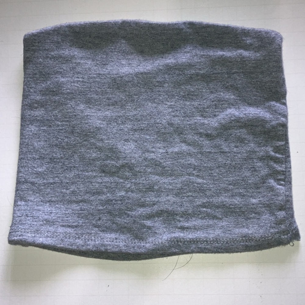 Tilly's Heather Gray Tube Top